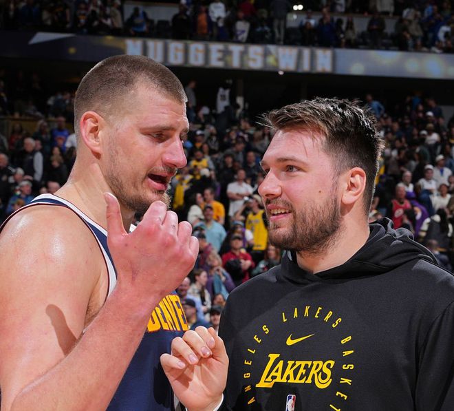 湖人崛起！成约基奇最热门下家，掘金内幕曝光：两人不和引发分裂危机