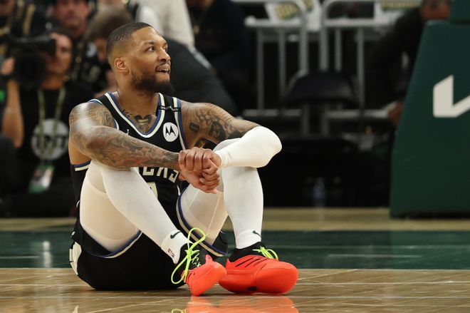 利拉德左脚跟腱撕裂赛季报销首次回应：感谢祝福与祈祷