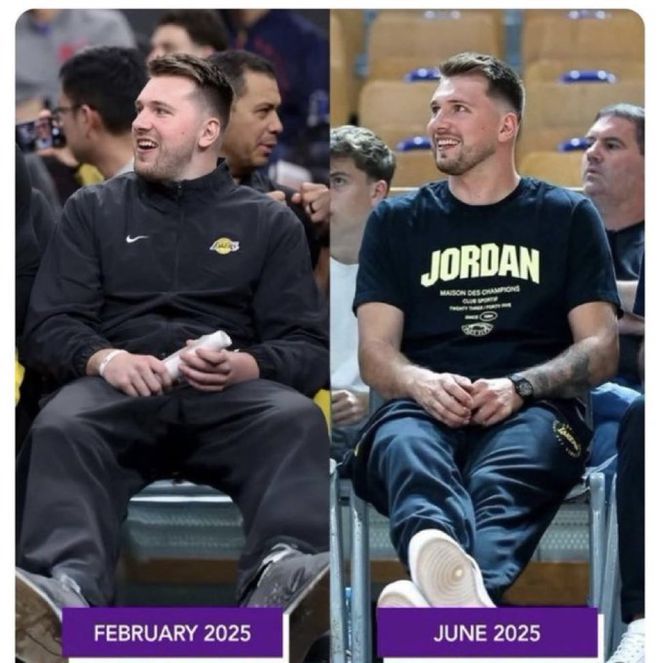 东契奇瘦身蜕变照曝光！自晒苦练视频，MVP赛季即将来袭？