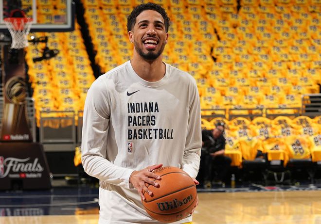 哈利伯顿确认带伤出战G6！热身连中15三分，无上场时间限制