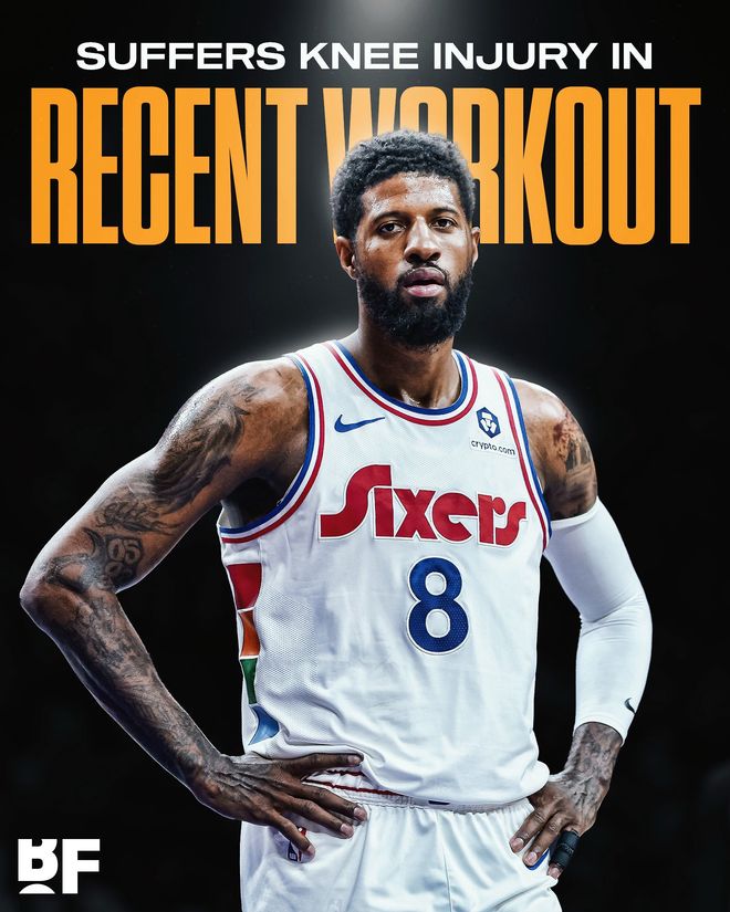 NBA休赛期重磅！乔治左膝关节镜手术，训练营前评估恢复情况